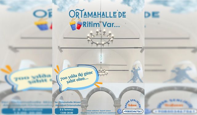 Akçaabat Ortamahalle’de ritim ve müzik dolu iki gün