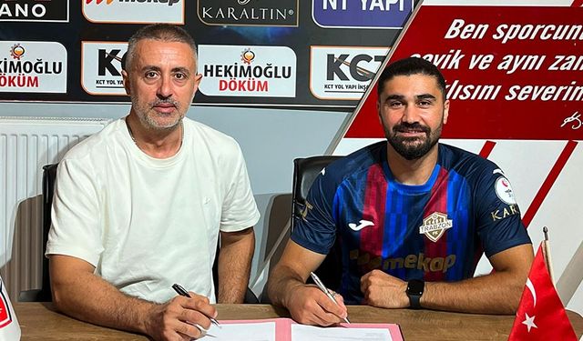 1461 Trabzon FK Kaleyi Sağlama Aldı! Metin Uçar İmzayı Attı