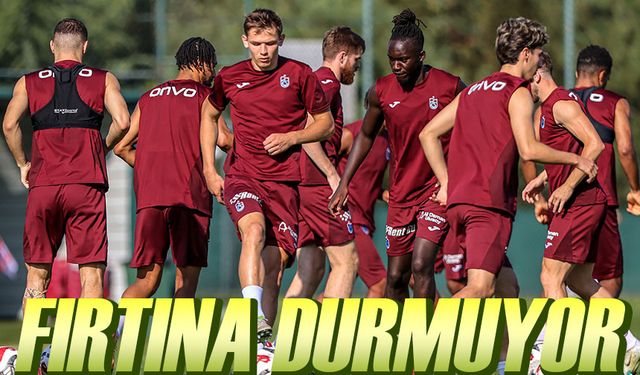 Trabzonspor’da Çift Antrenman Mesaisi: Onuachu Beklenenden İyi Döndü