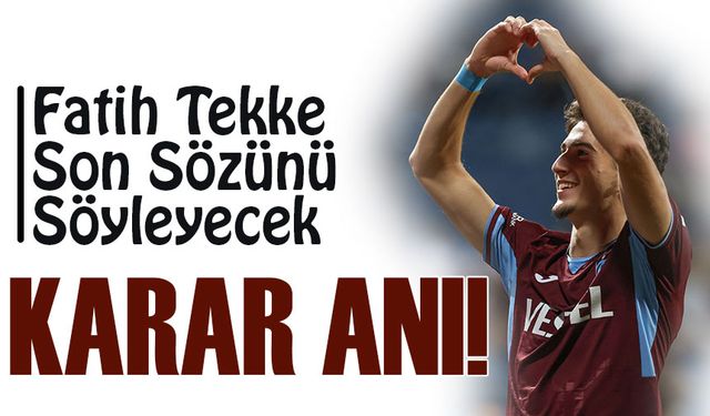 Göktan Gürpüz İçin Karar Zamanı! Fatih Tekke Son Sözünü Söyleyecek