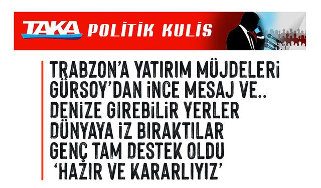 Bakan Uraloğlu Trabzon’a Geldi! Müjdeler Danışma Meclisi’nde Açıklanacak