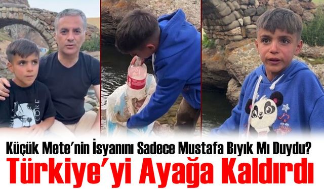Küçük Mete'nin İsyanı Türkiye'yi Ayağa Kaldırdı: Sadece Başkan Bıyık Mı Duydu?