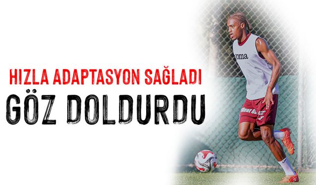 Trabzonspor’un Yeni Sağ Beki Wagner Pina’dan Kamp Performansıyla Göz Doldurdu