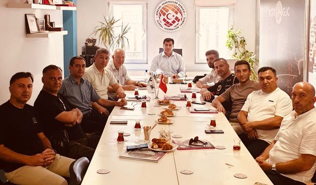 İstanbul’da Duygu Yüklü Anlamlı Buluşma: Azerbaycanlı Gazi Gazeteciler KGK’da