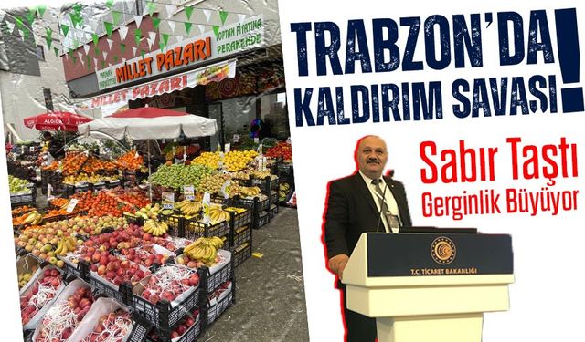 Trabzon’da Kaldırım Savaşı! Sabır Taştı, Gerginlik Büyüyor
