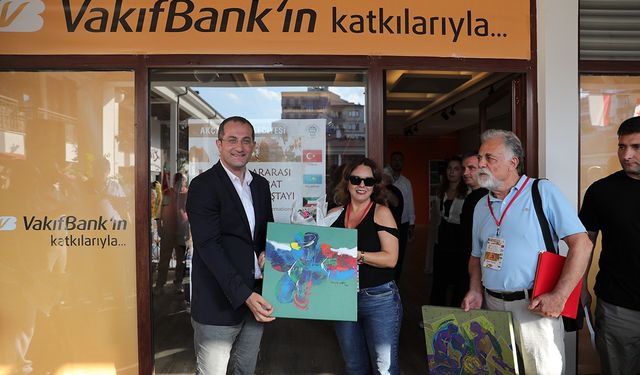 12. Uluslararası Akçaabat Resim Çalıştayı Eserleri Sanatseverlerle Buluştu