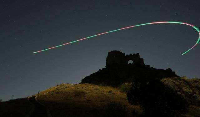Kov Kalesi’nde Perseid Meteor Yağmuru Şöleni