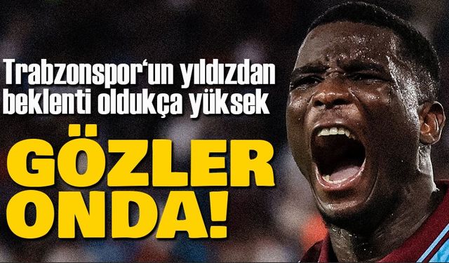 Onuachu’ya Büyük Sorumluluk: Antalyaspor Karşısında Fırtına’nın Gol Umudu