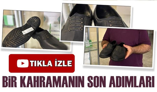 Bolu’daki “Yaşayan Ayakkabı Müzesi”nde Eren Bülbül’ün Kara Lastiği Sergileniyor