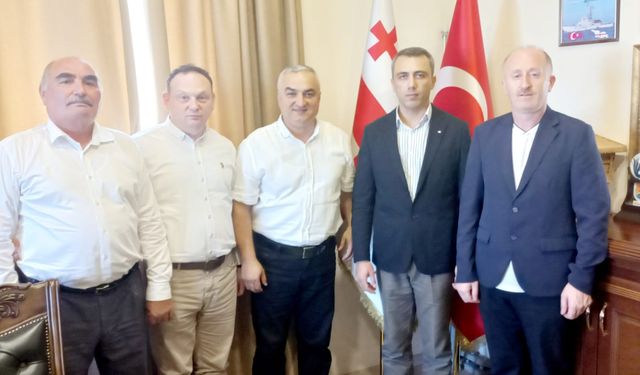 Trabzon Artvinliler Derneği’nden Yeni Muavin Konsolosa Ziyaret