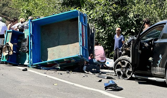 Patpat ile Cip Çarpıştı! Yaralılar Var