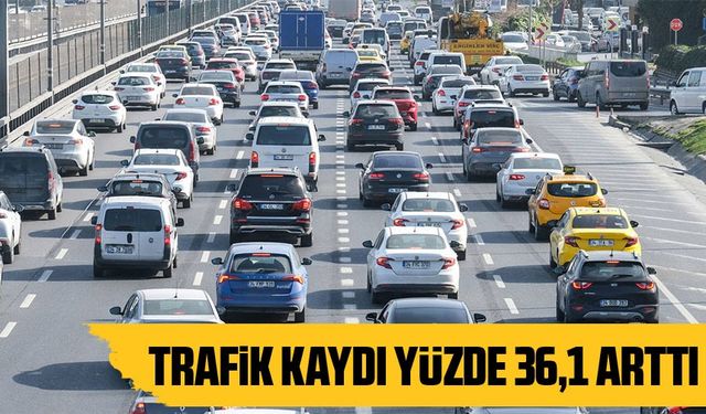 Trafikte Rekor Artış: Temmuzda 257 Bin 471 Araç Kayda Girdi