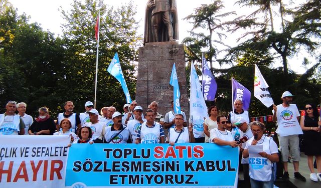 KESK Trabzon'da Hükümetin Maaş Teklifine Karşı Grev Çağrısı Yaptı