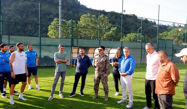 İl Emniyet Müdürü Esertürk’ten 1461 Trabzon FK’ya Ziyaret