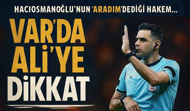 Trabzonspor-Samsunspor Maçında VAR Koltuğunda Yine Tartışmalı İsim: Ali Şansalan!