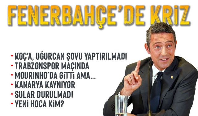 Fenerbahçe’de Kriz Büyüyor: Mourinho Gitti, Yeni Hoca Arayışı Başladı