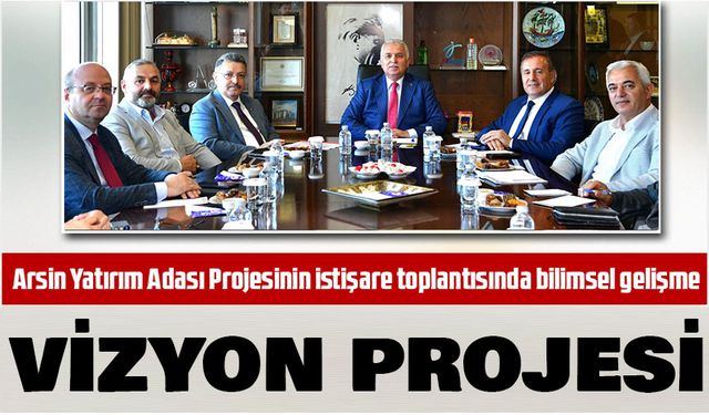 Arsin Yatırım Adası Projesinde Somut Adım: Tahkimat Çalışmaları Başlıyor