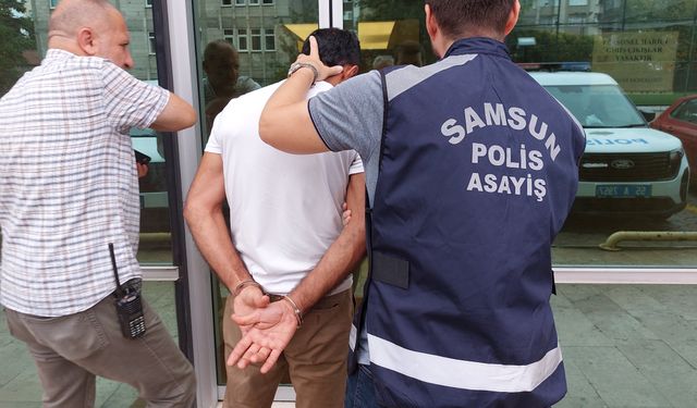 Borcuna Karşılık Araç Çaldı! Samsun'da Yakalandı...