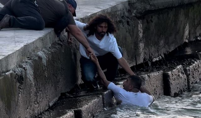 Polisten Kaçarken Denize Atladı! Samsun'da Nefes Kesen Kovalamaca