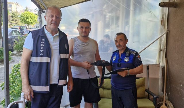 Bulunan Çanta Sahibine Teslim Edildi! Zabıtadan Örnek Davranış