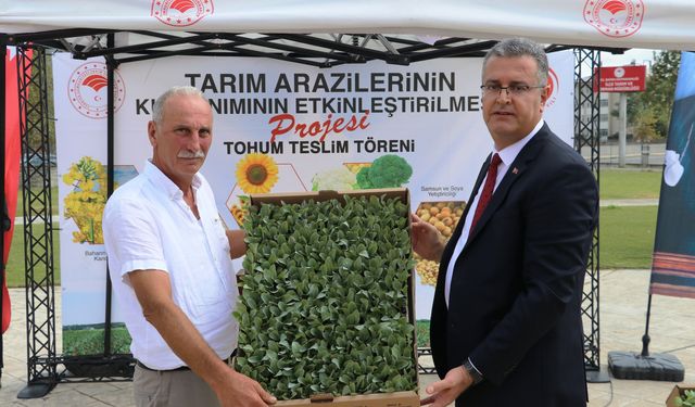 Tarımda Hedef İhracata Uygun Üretim! Fideler Dağıtılıyor...