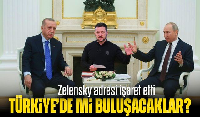 Zelensky ve Putin Türkiye'ye mi Geliyor? Putin'le Görüşme İçin Hangi Ülkeyi İşaret Etti?
