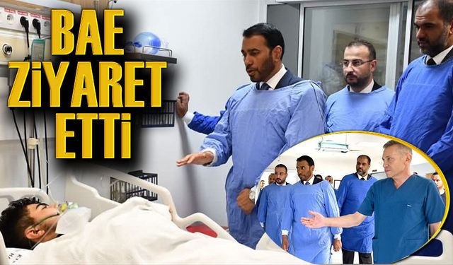 BAE Ankara Büyükelçisi, Trabzon’daki Kazada Yaralanan Vatandaşlarını Ziyaret Etti