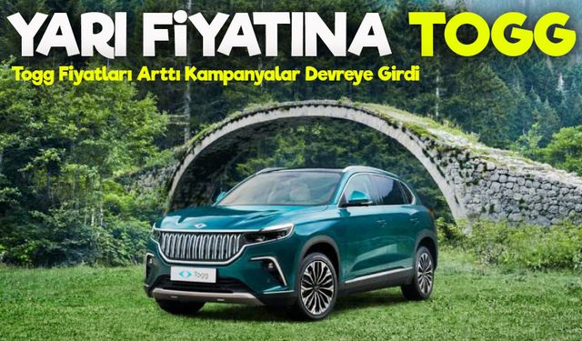 Yeni Togg Kampanyası: 613 Bin Lirası Olan Sıfır Araç Sahibi Olabiliyor