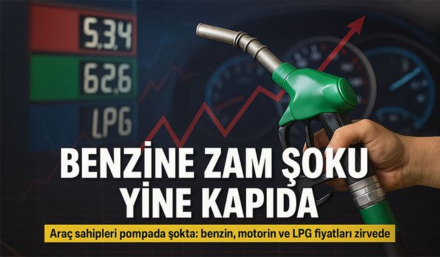 Araç Sahipleri Dikkat! Motorin Zammı Sonrası Yeni Fiyatlar Pompada