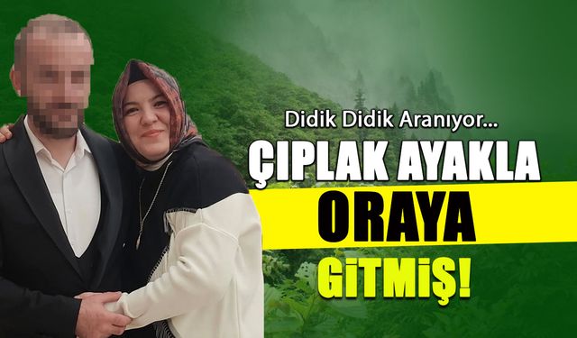 Çıplak Ayakla Oraya Gitmiş! Jandarma İzini Sürüyor...