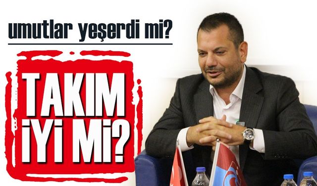 Trabzonspor, Ertuğrul Doğan Döneminin En İyi Başlangıcını Yaptı