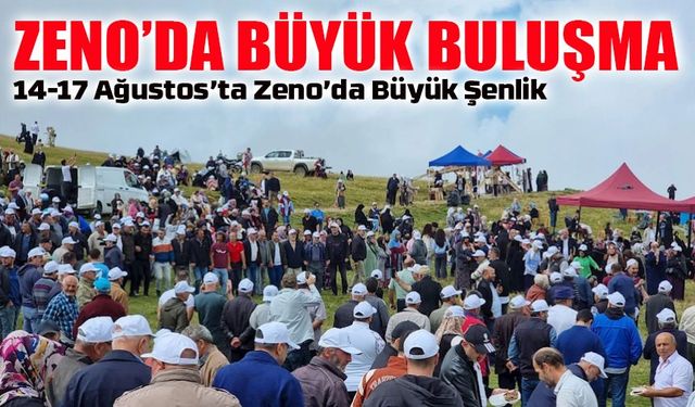 14-17 Ağustos’ta Zeno’da Büyük Şenlik: Zeno 2025 Programı Açıklandı