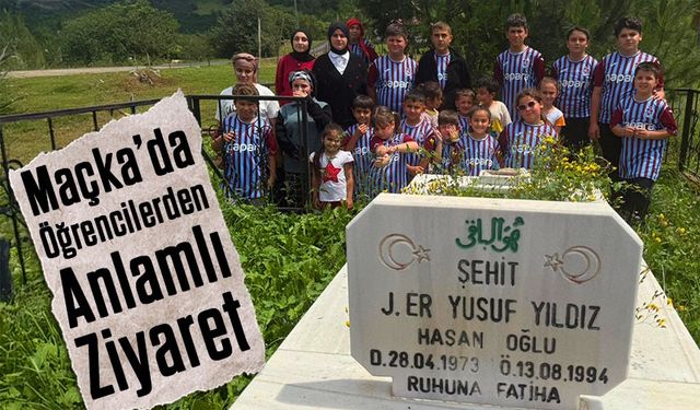 Maçka’da Yaz Kur’an Kursu Öğrencilerinden Duygulandıran Ziyaretler