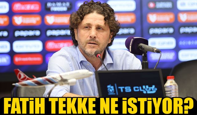 Fatih Tekke’den Transfer Mesajı: “Mümkünse 3 Orta Saha İstiyorum”