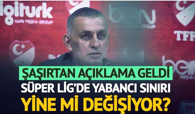Süper Lig’de Yabancı Kuralı Değişiyor mu? Ertuğrul Doğan’dan Kritik Açıklamalar