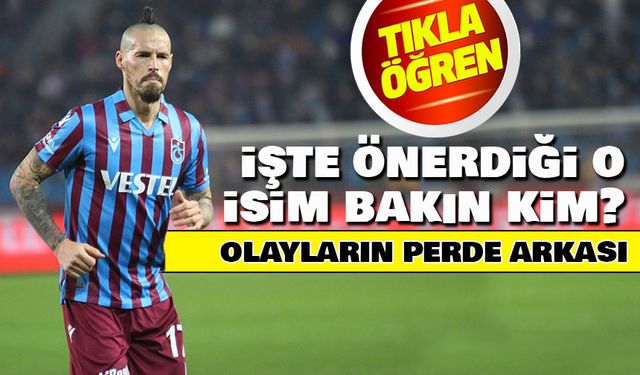 Trabzonspor’da Hamsik Sürprizi: Önerdiği Slovak İsim Kim?