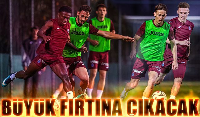 Trabzonspor, Samsunspor Maçına Hazırlıklarını Sürdürüyor
