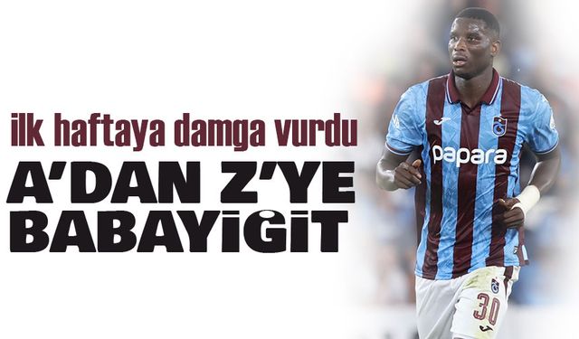 Onuachu’dan Sezona Müthiş Başlangıç! Trabzonspor’a Altın Değerinde Galibiyet