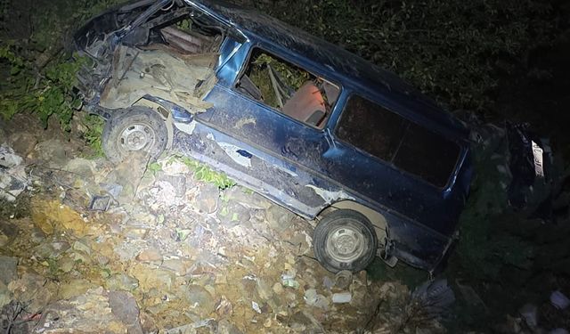 Panelvan Şarampole Yuvarlandı! Acı Haber Geldi...