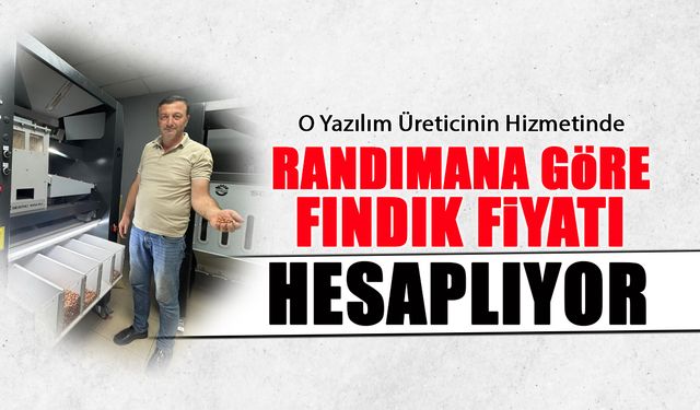 Randımana Göre Fındık Fiyatını Otomatik Hesaplıyor