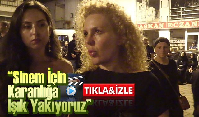 Beşikdüzü’nde Adalet Çağrısı: “Sinem İçin Karanlığa Işık Yakıyoruz”