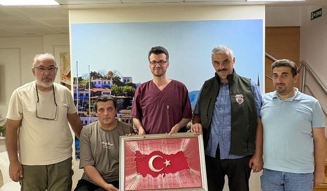 Gazilerden Dr. Mustafa Çankaya’ya Ay Yıldızlı Teşekkür