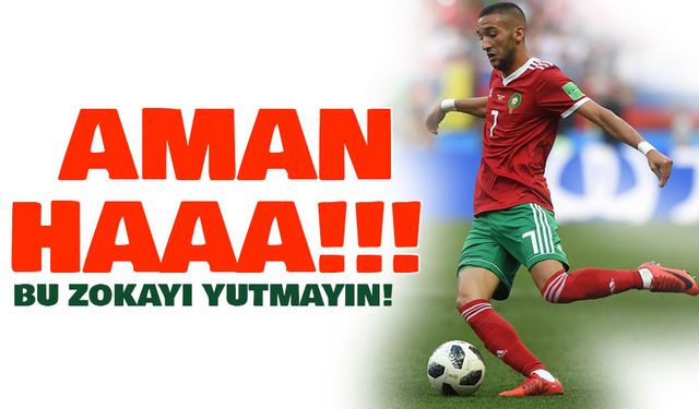 Trabzonspor’da Ziyech Krizi: Taraftar İsyanda!