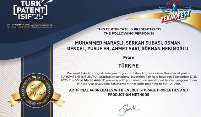 KTÜ Mühendislik Fakültesi TEKNOFEST 2025’te ödülleri topladı