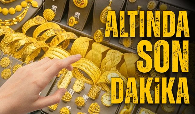 Altın Fiyatlarında Şok Dalgalanma! Gram ve Çeyrek Altında Son Durum