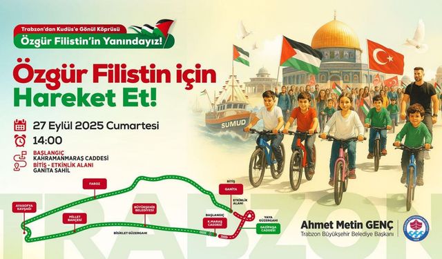 Trabzon’dan Kudüs’e Gönül Köprüsü etkinliği düzenleniyor