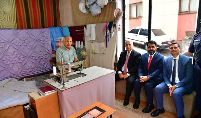 Vali Aziz Yıldırım’dan Yenicuma Esnafına Ziyaret