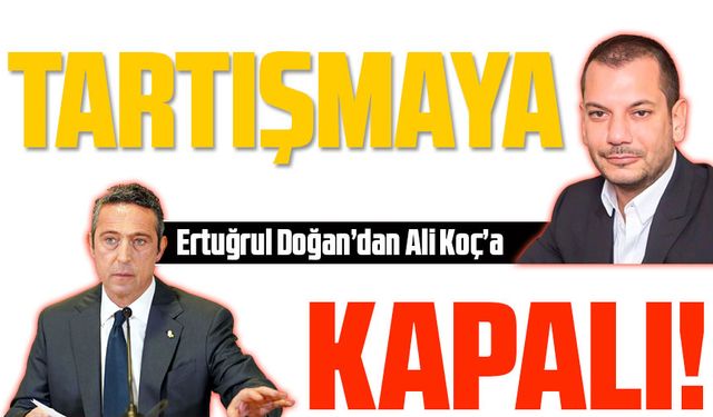 Ertuğrul Doğan’dan Ali Koç’a Net Yanıt: “2010-2011 Şampiyonu Trabzonspor’dur”