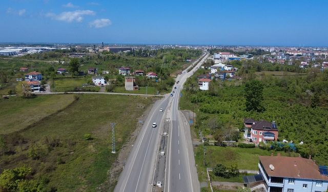 Trafik Kazalarıyla Gündemdeydi! O Yol Yenileniyor...