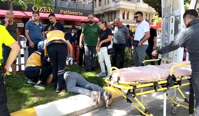 Yaya Geçidinde Kaza! O Anlar Kamerada